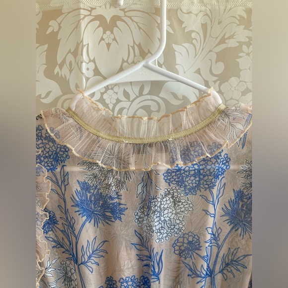 CHICWISH Size S/M - Gradient Mesh Tulle Pleated Dress - Picture 7 of 14